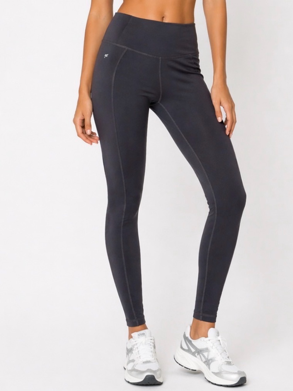 Fabletics Power Hold leggings 7/8 length key hole pocket gray SZSM yoga pants